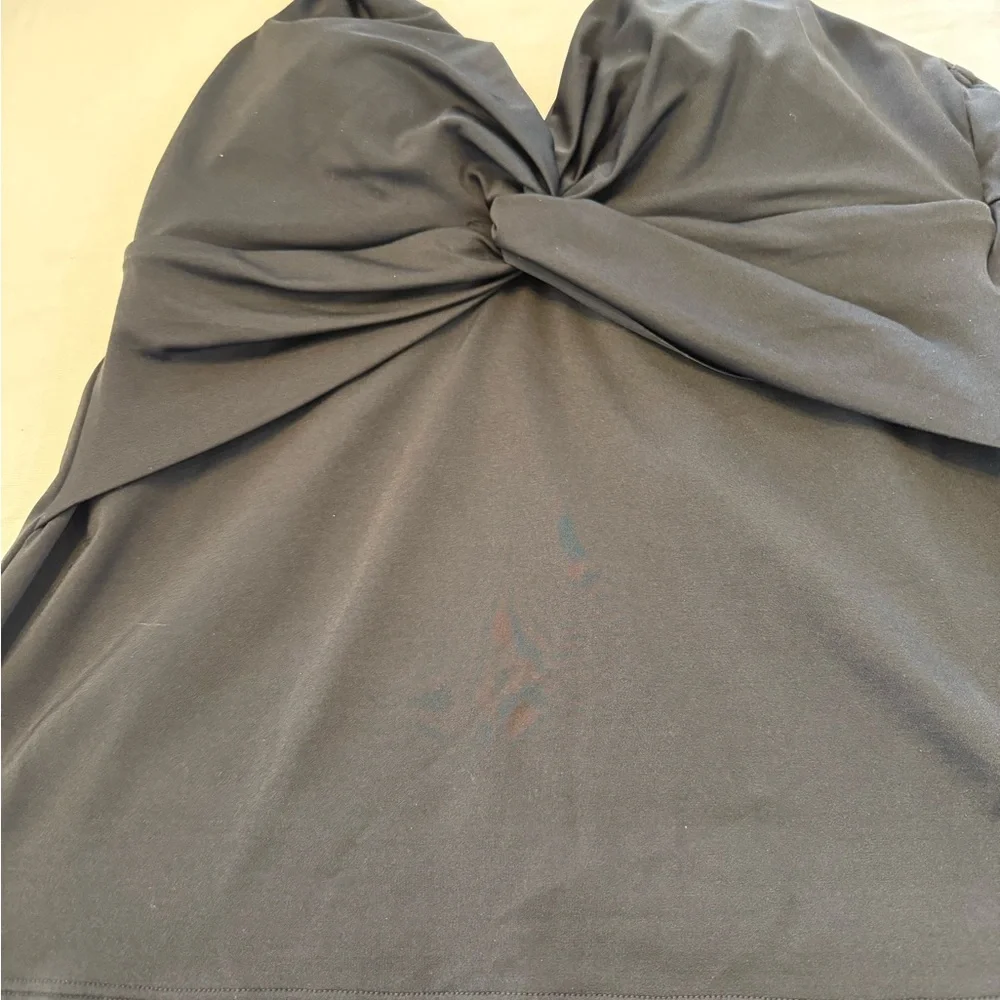 Miraclesuit Black Twist Front Tankini - Picture 11 of 16